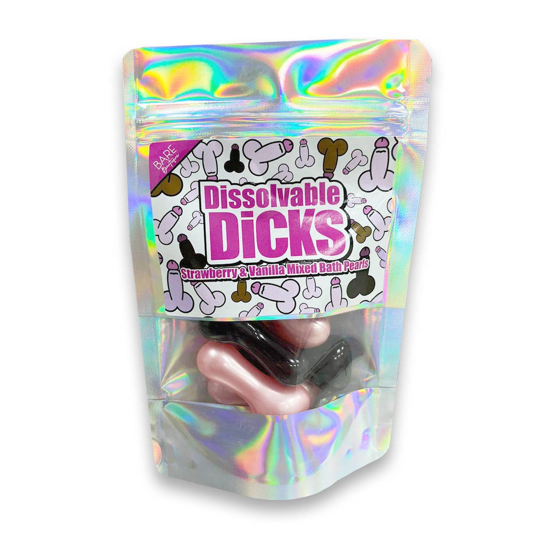 Perles de bain - Paquets de 8 perles de bain XXL en forme de pénis