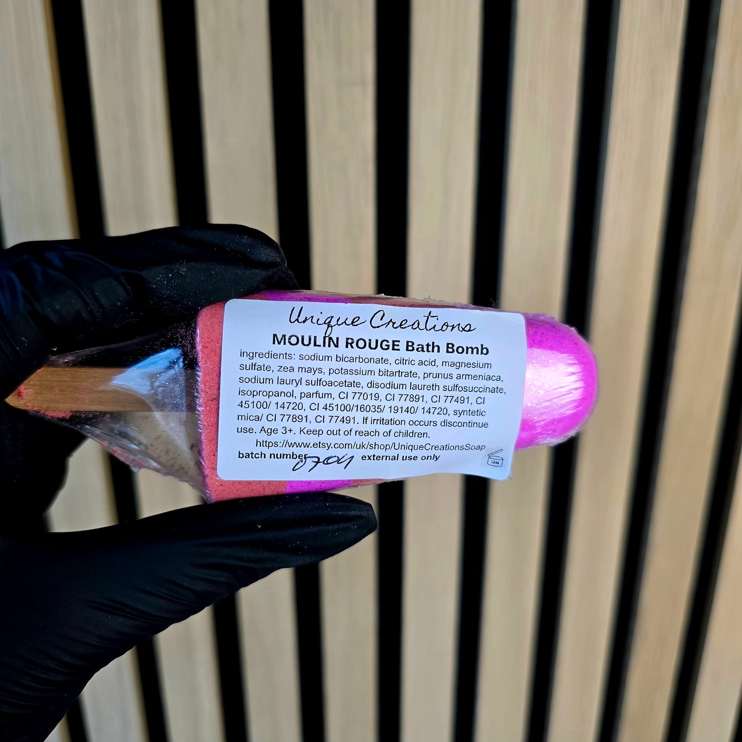 Bombe de bain sucette Poudre de bébé