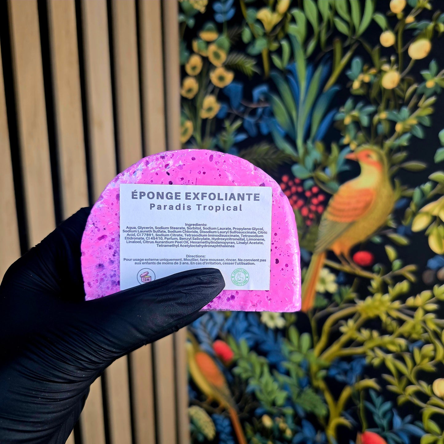 Éponge de Savon Exfoliante