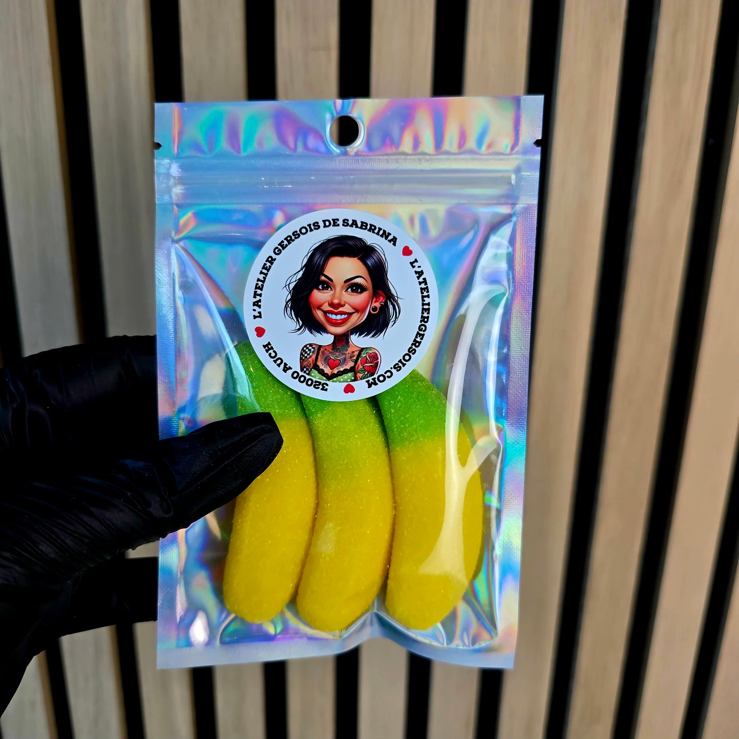Banane fourrée Géante