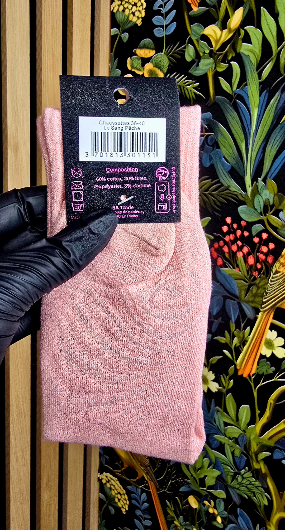 Chaussettes choupinettes LE SANG