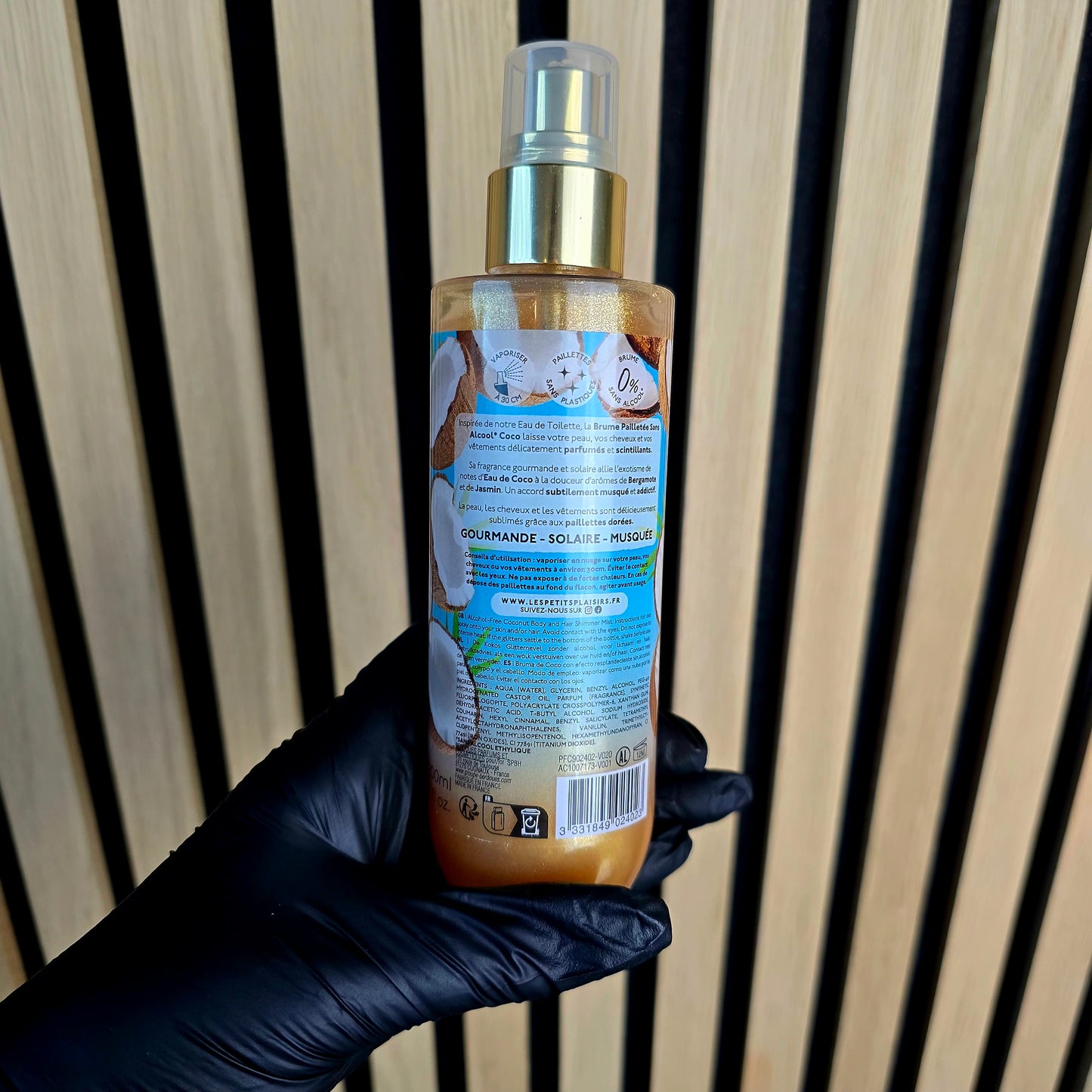 BRUME PARFUMÉE PAILLETÉE - Sans Alcool - 200ml