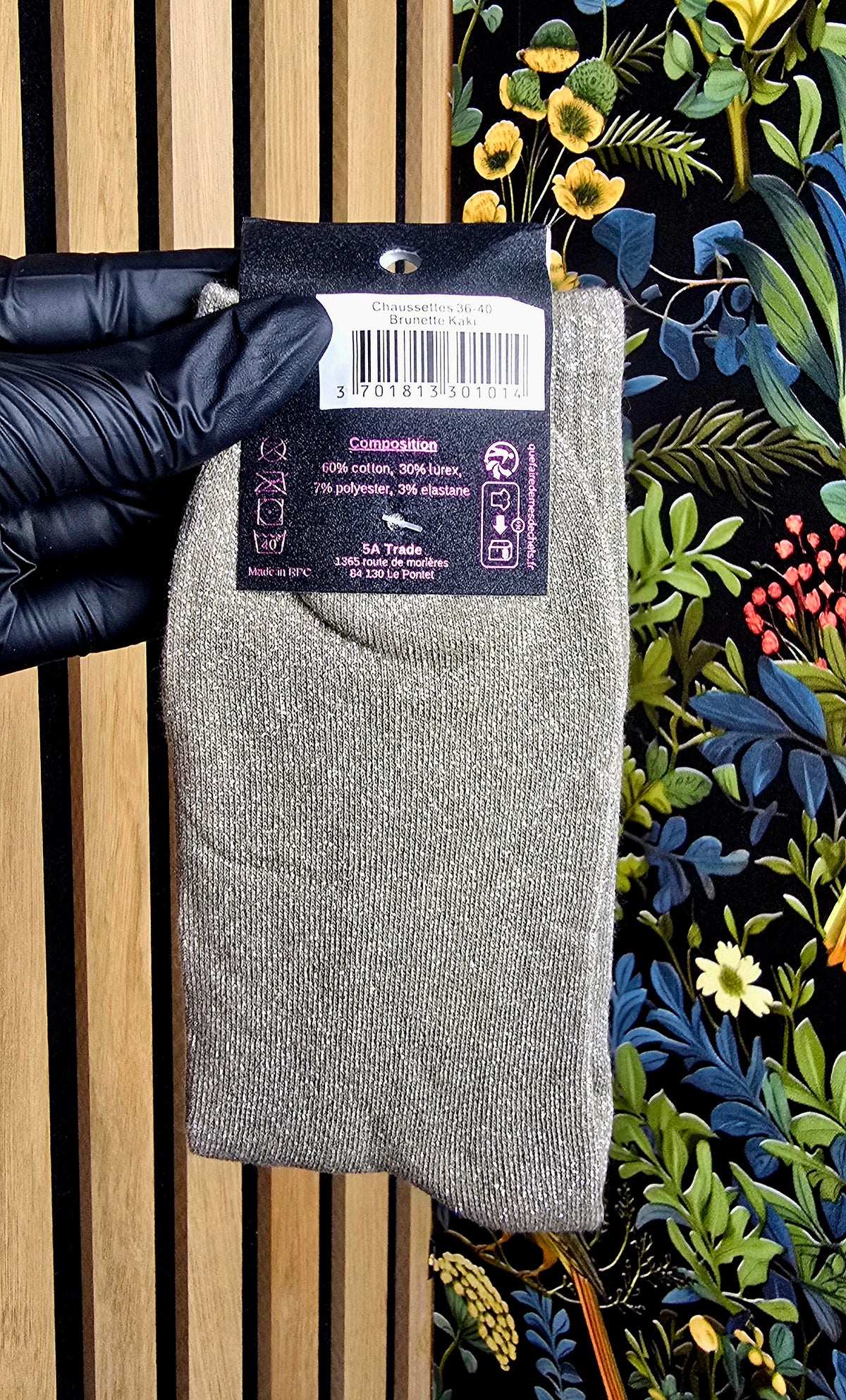 Chaussettes choupinettes BRUNETTE