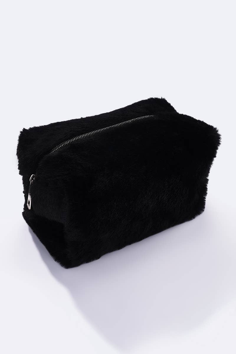 Trousse fausse fourrure
