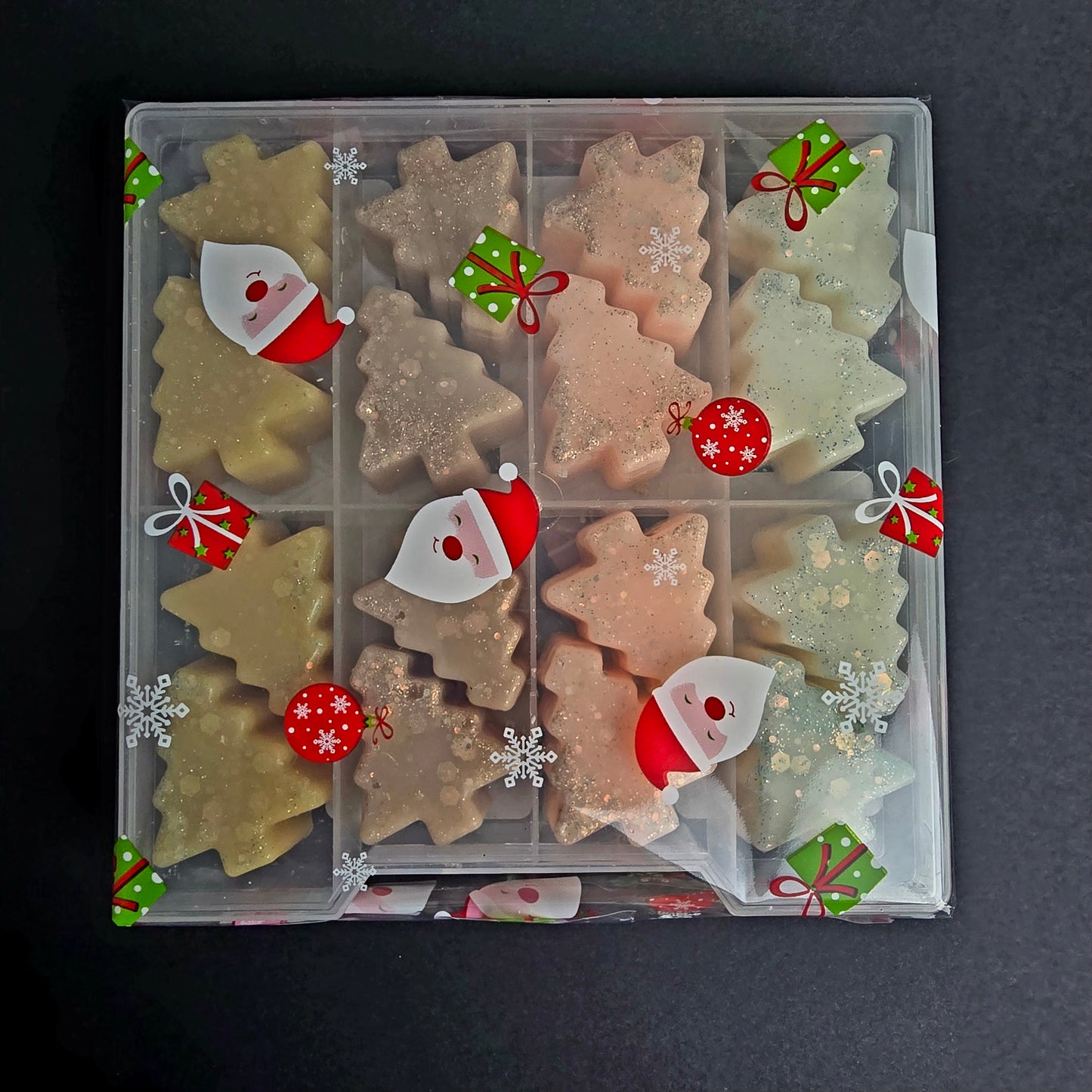 Coffret 16 Fondants parfumés Sapin de Noël