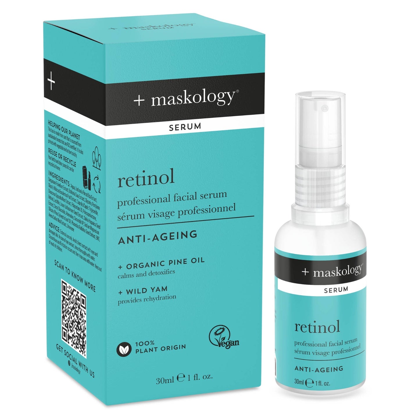 +serumology RETINOL sérum facial professionnel