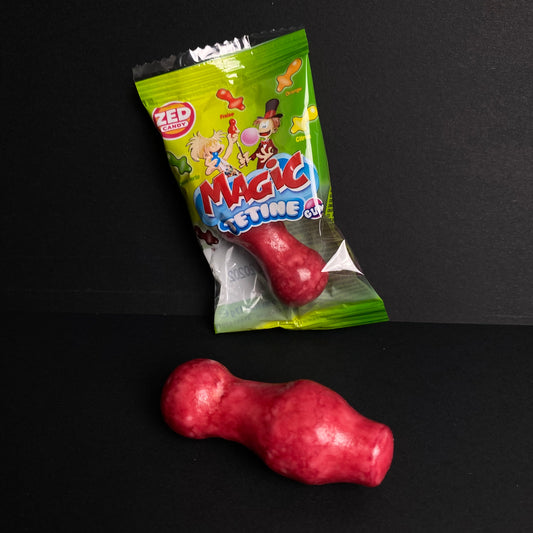 Magic Tétine Gum, fourrée d'une poudre méga acidulée ! SANS GLUTEN - HALAL- VEGETARIEN