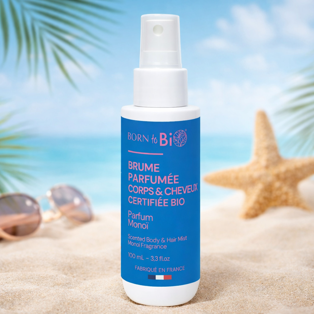 Brume Parfumée Monoï - Corps et Cheveux - Certifiée Bio