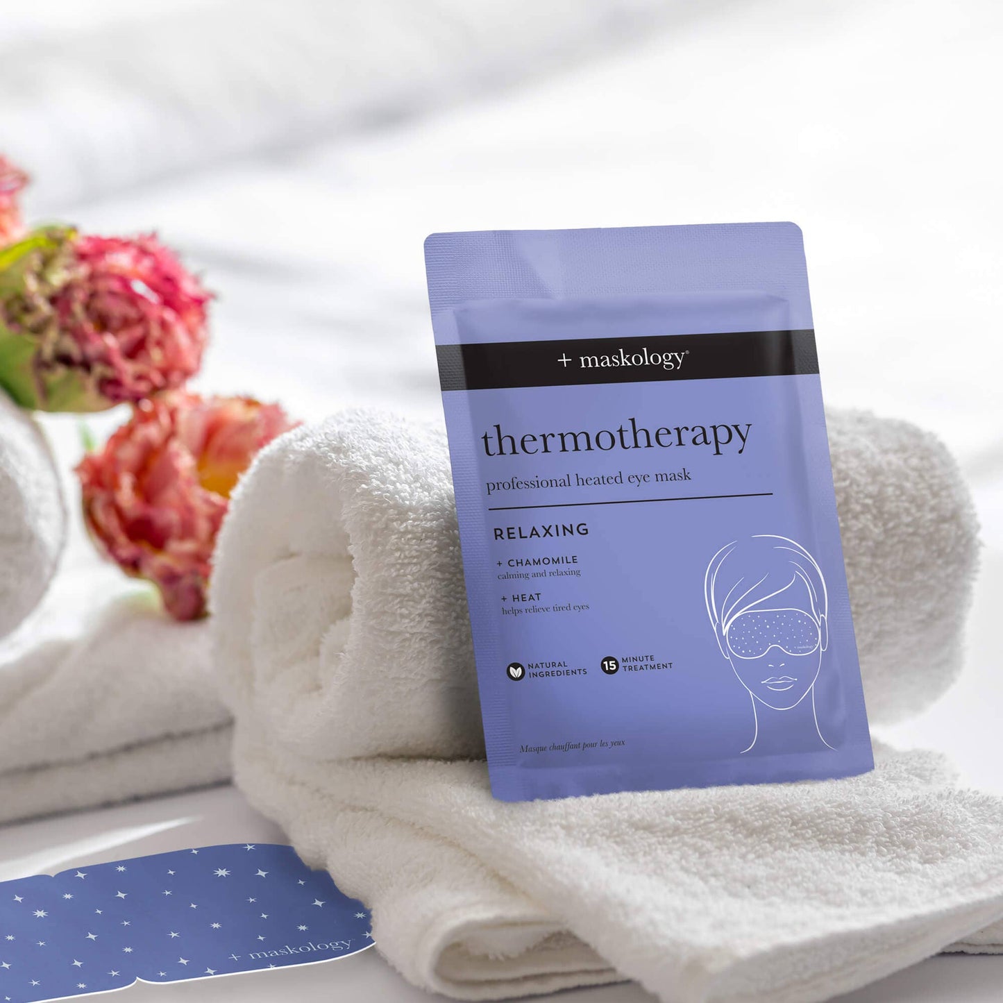 +maskology THERMOTHERAPY masque chauffant professionnel pour les yeux