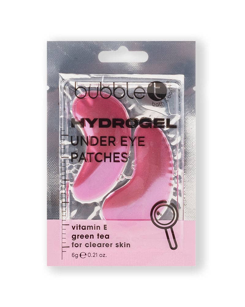 Patchs sous les yeux en hydrogel - Vitamine E et thé vert VEGAN - SANS PARABEN