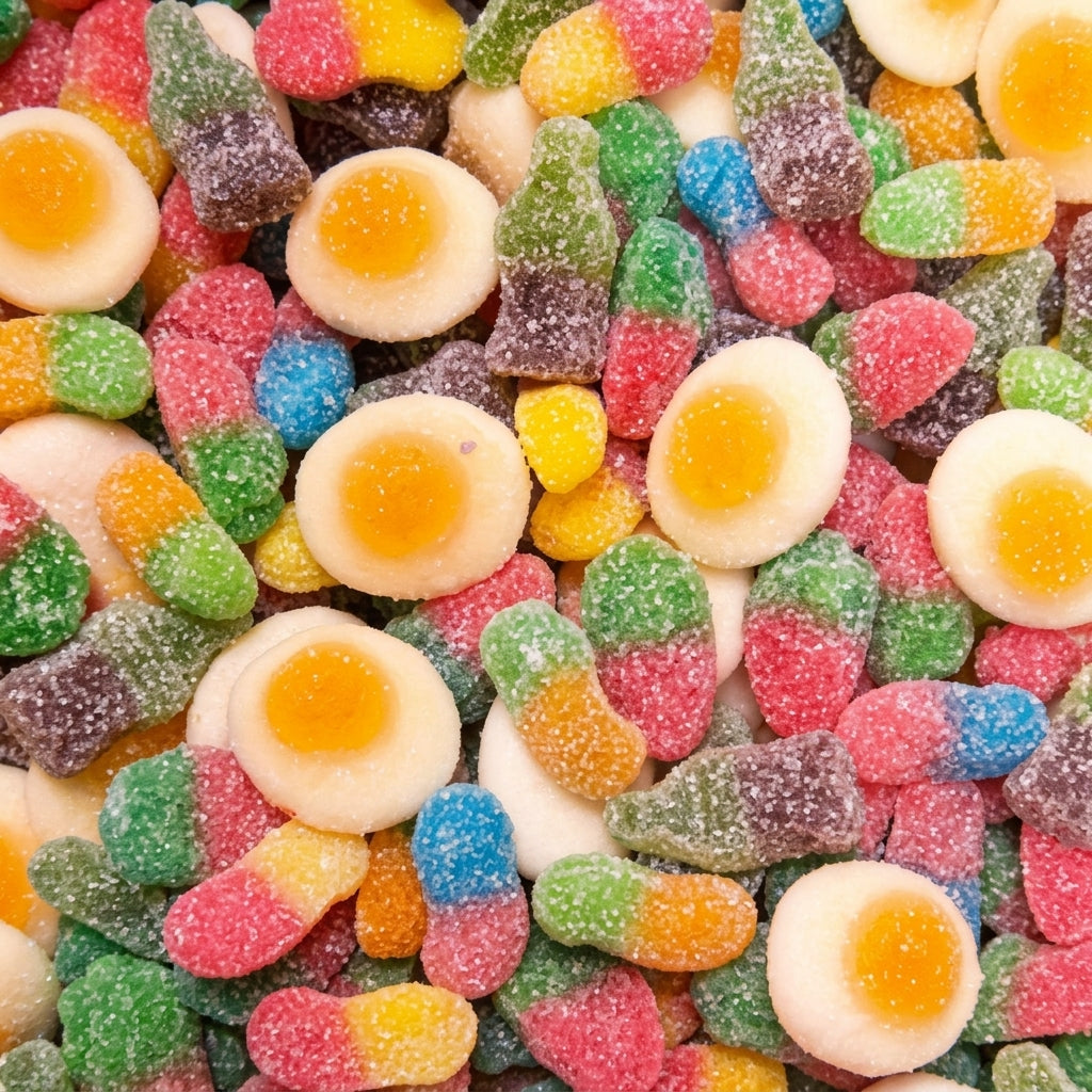 Mix de bonbons acides JAKE Mini Pika ✔️ Sans gluten / Vendu à la pièce