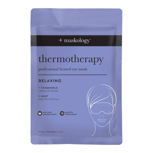+maskology THERMOTHERAPY masque chauffant professionnel pour les yeux