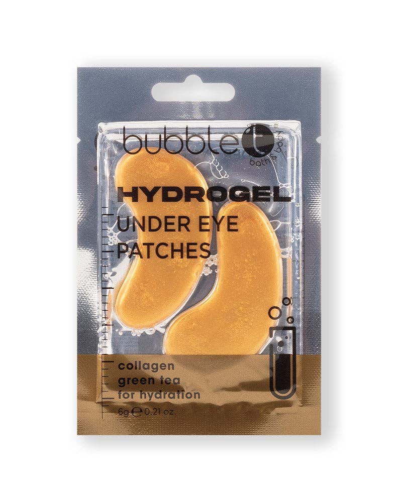 Patchs sous les yeux en hydrogel - Collagène et thé vert