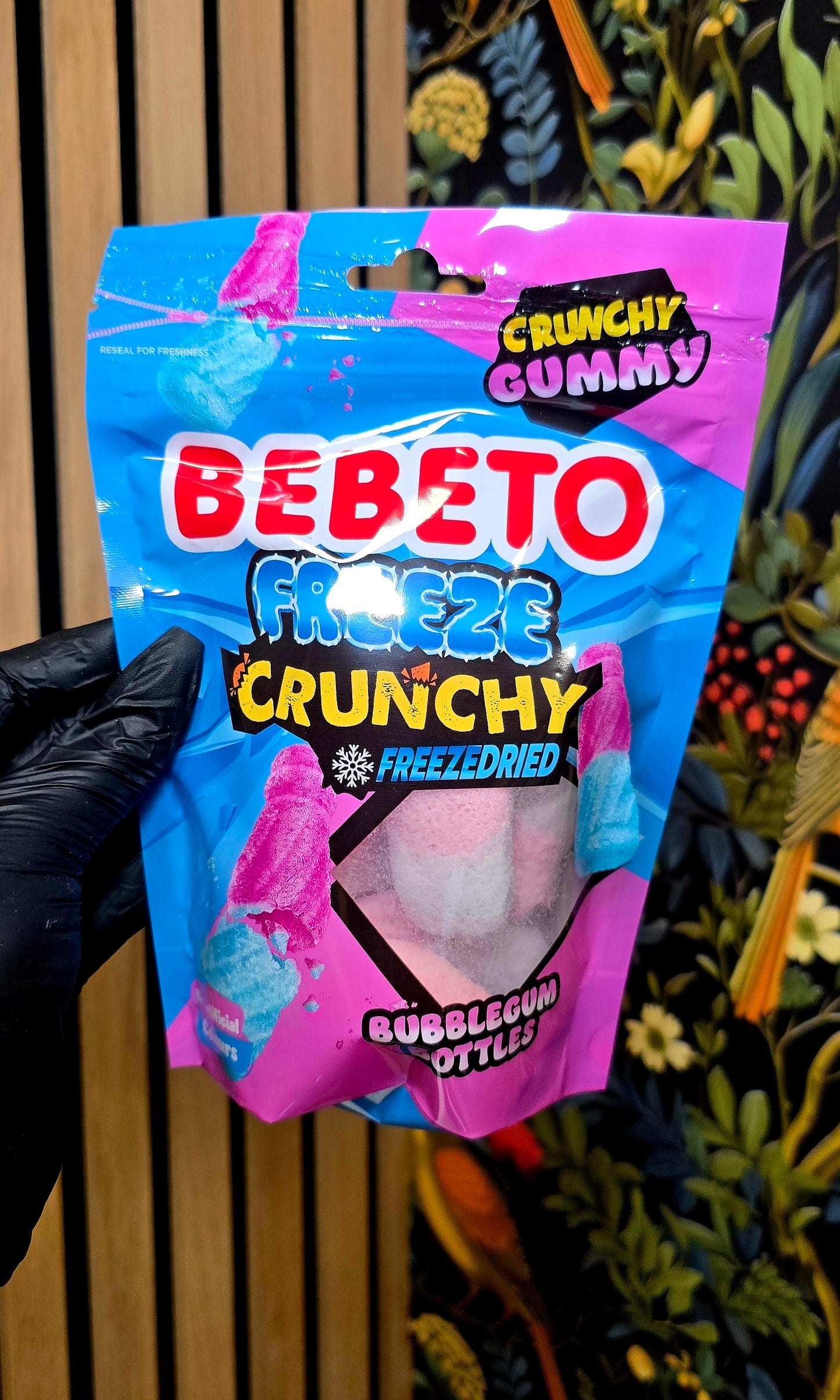 Freeze Crunchy - Bouteille Bubble Gum 35g