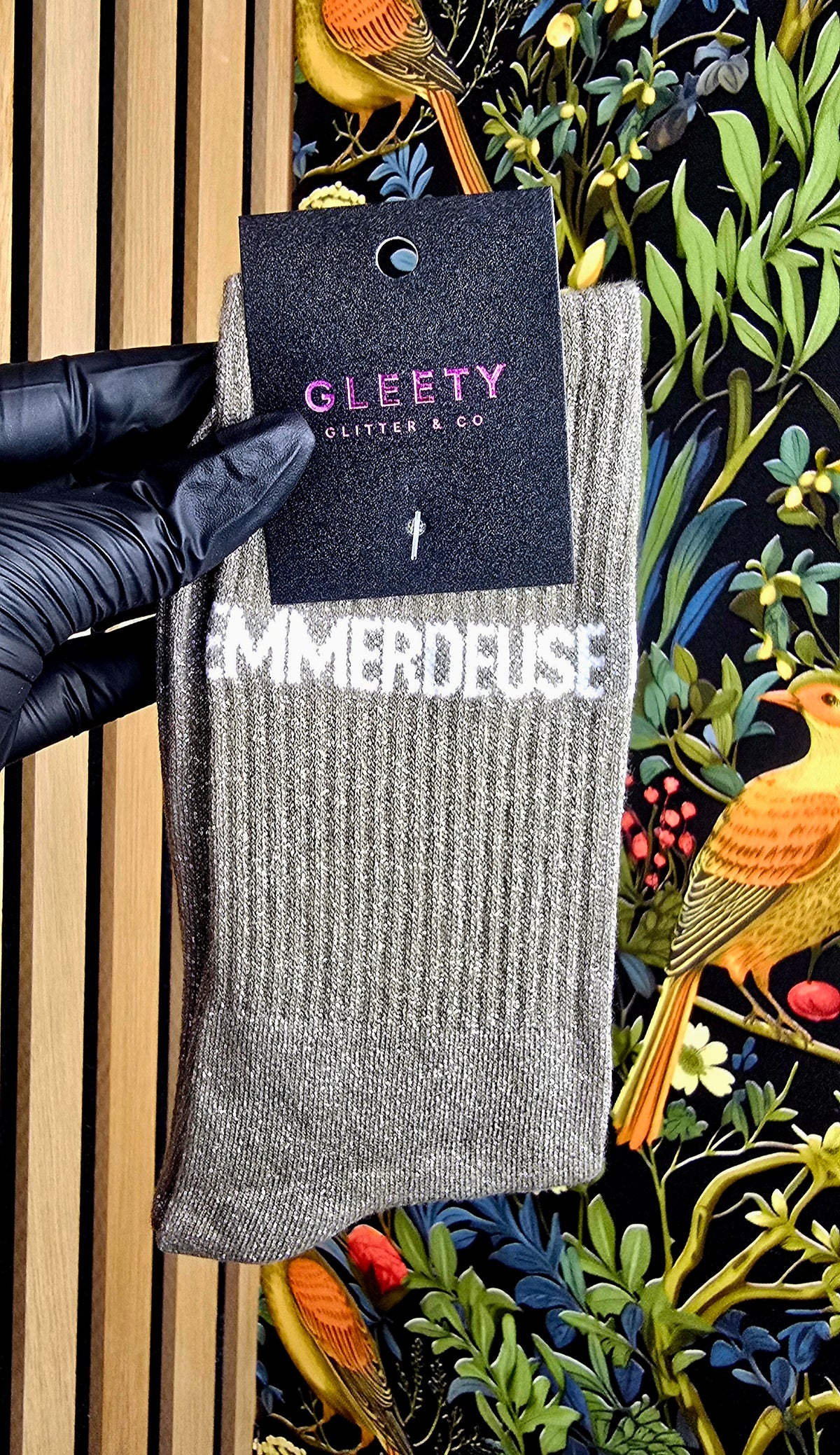Chaussettes choupinettes EMMERDEUSE