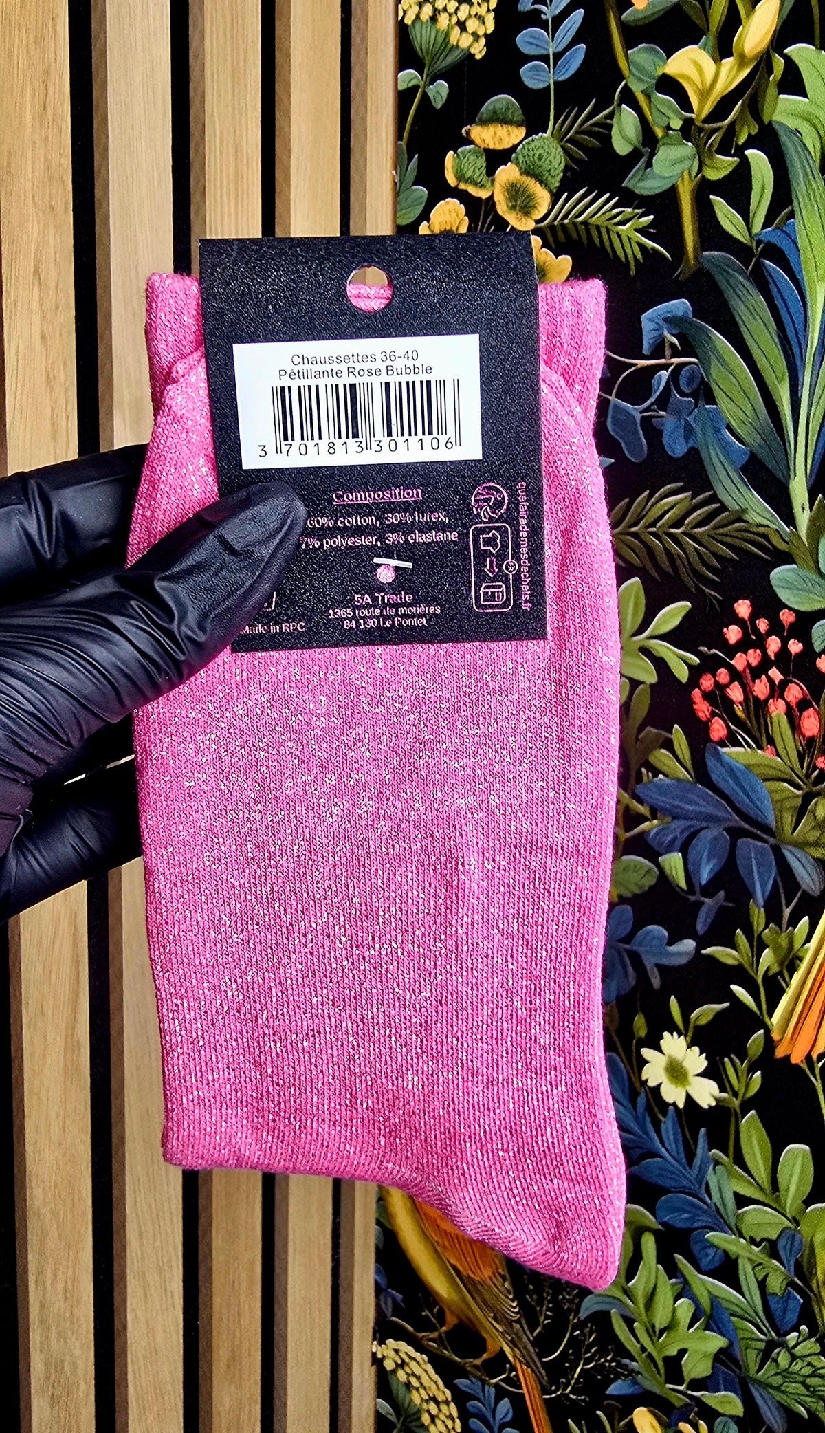 Chaussettes choupinettes PÉTILLANTE