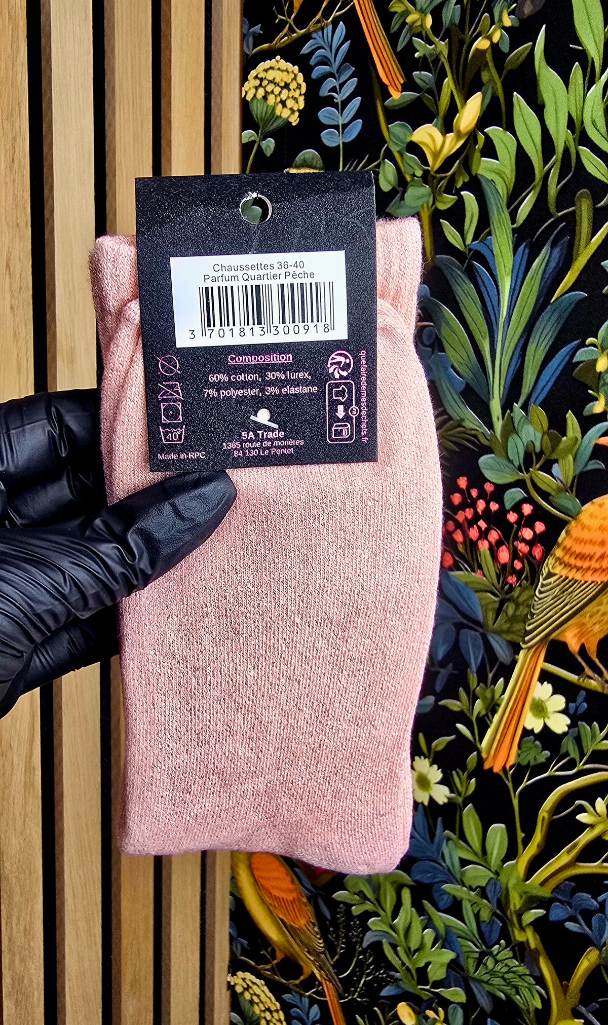 Chaussettes choupinettes PARFUM QUARTIER