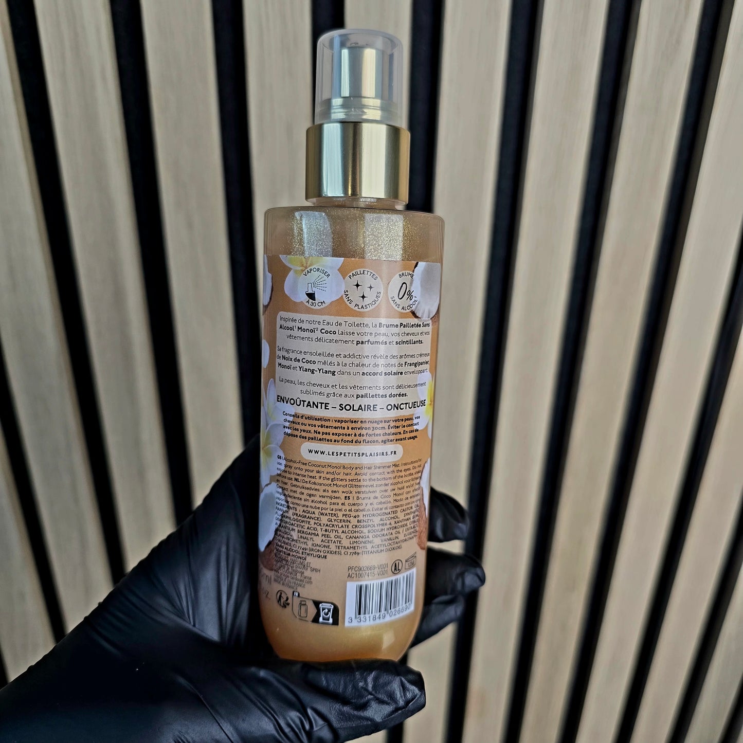 BRUME PARFUMÉE PAILLETÉE  - Sans Alcool - 200ml