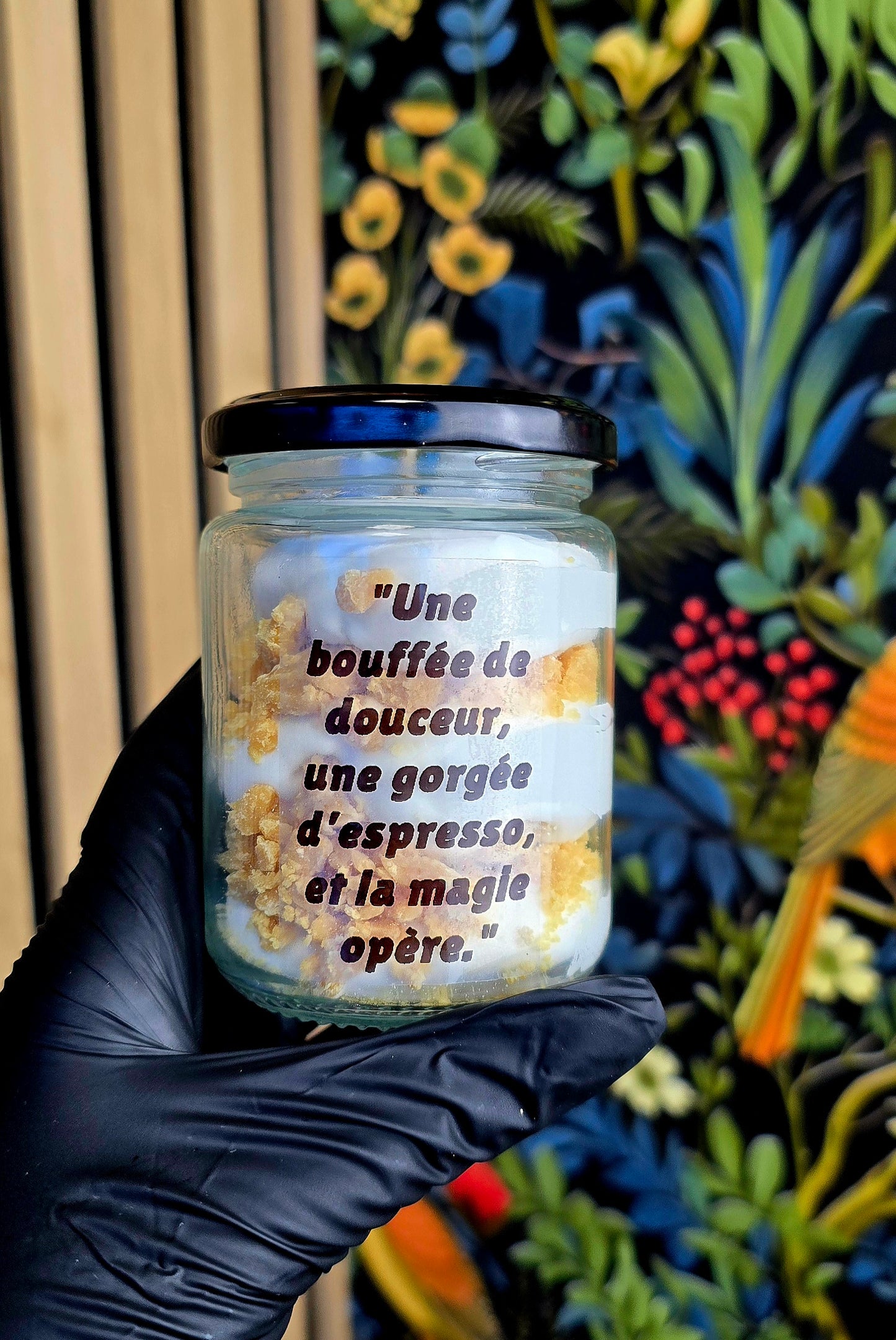 Bougie crumble Tiramisu