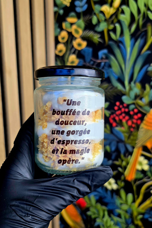 Bougie crumble Tiramisu