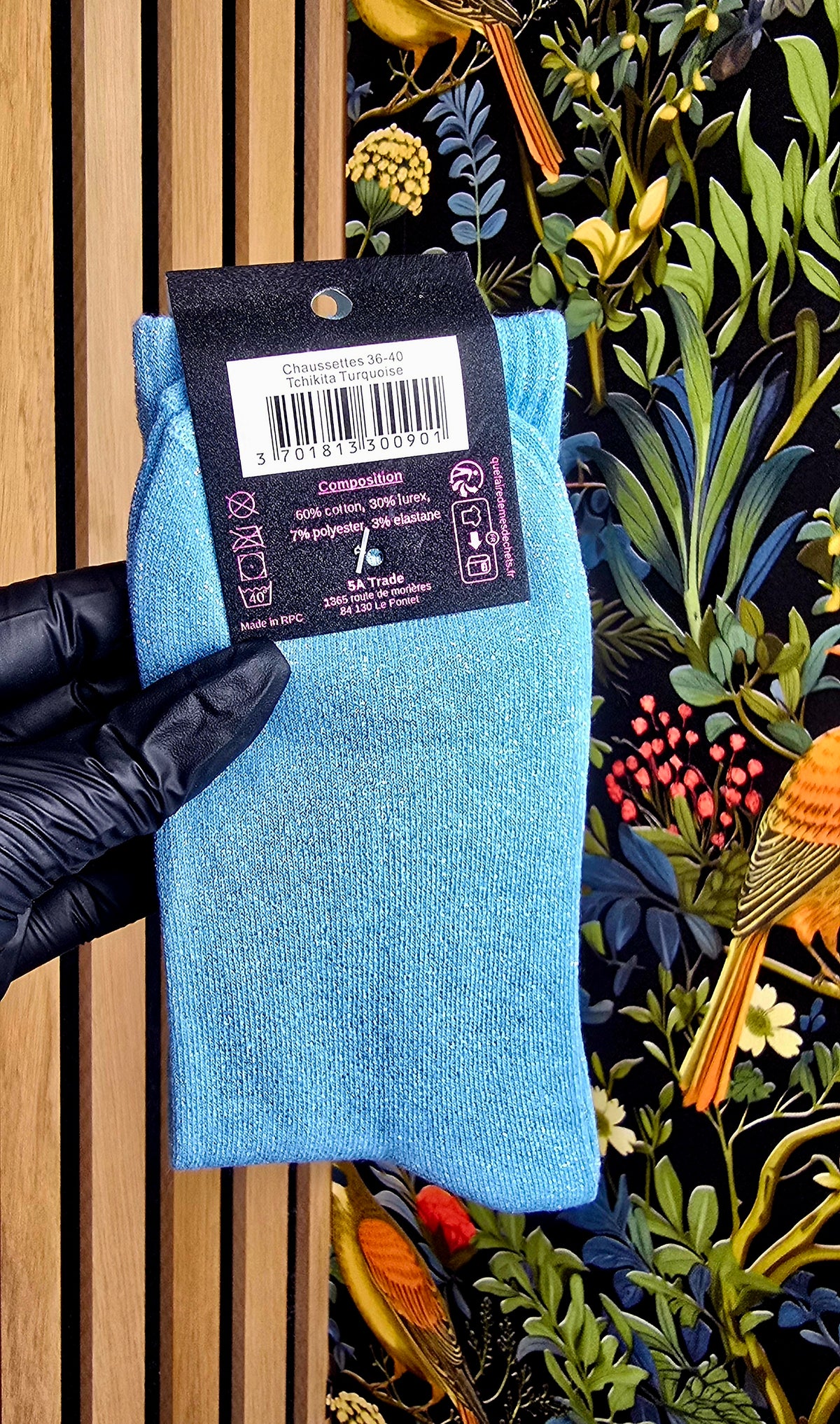 Chaussettes choupinettes TCHIKITA