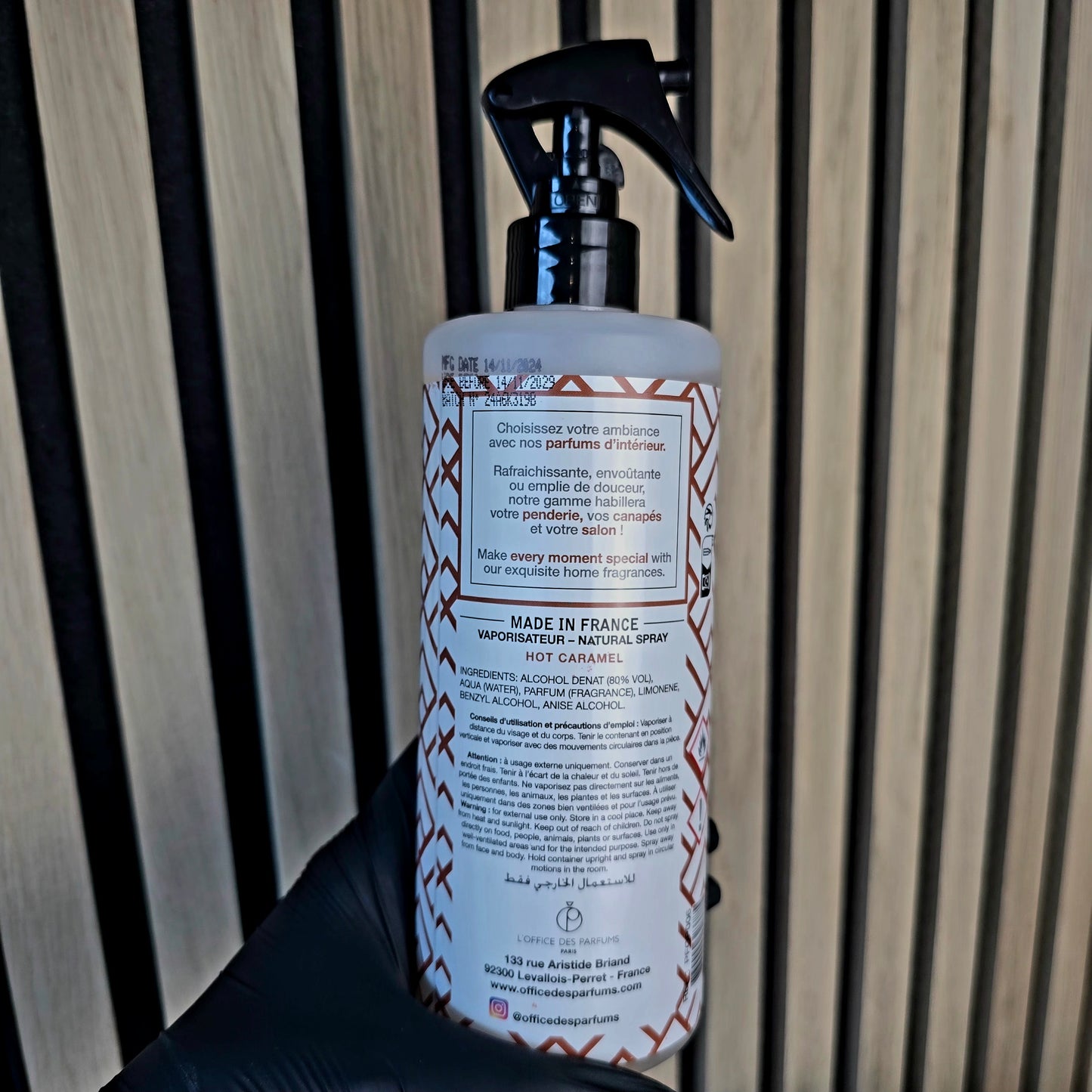 Parfum linge et intérieur