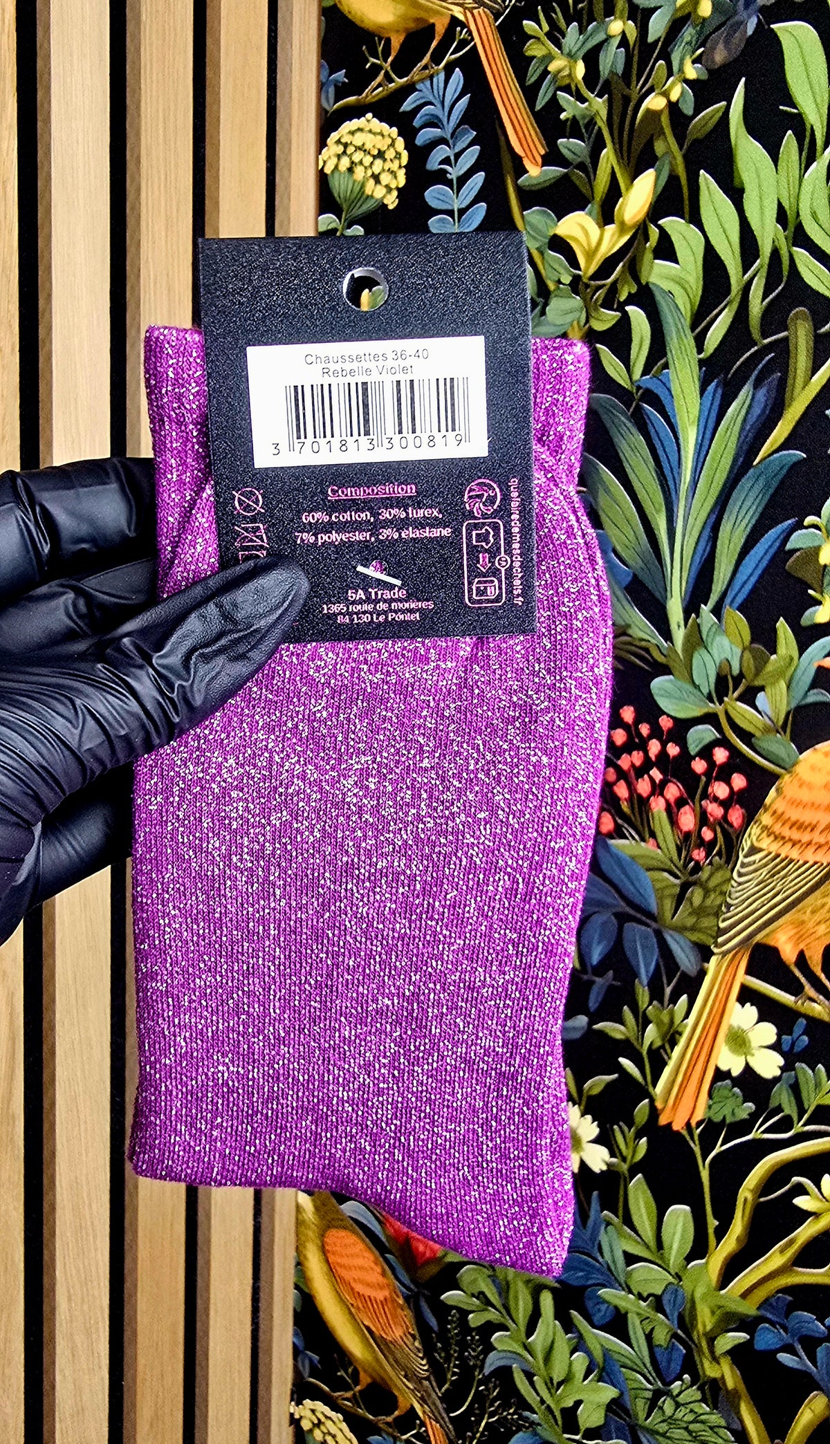 Chaussettes choupinettes REBELLE