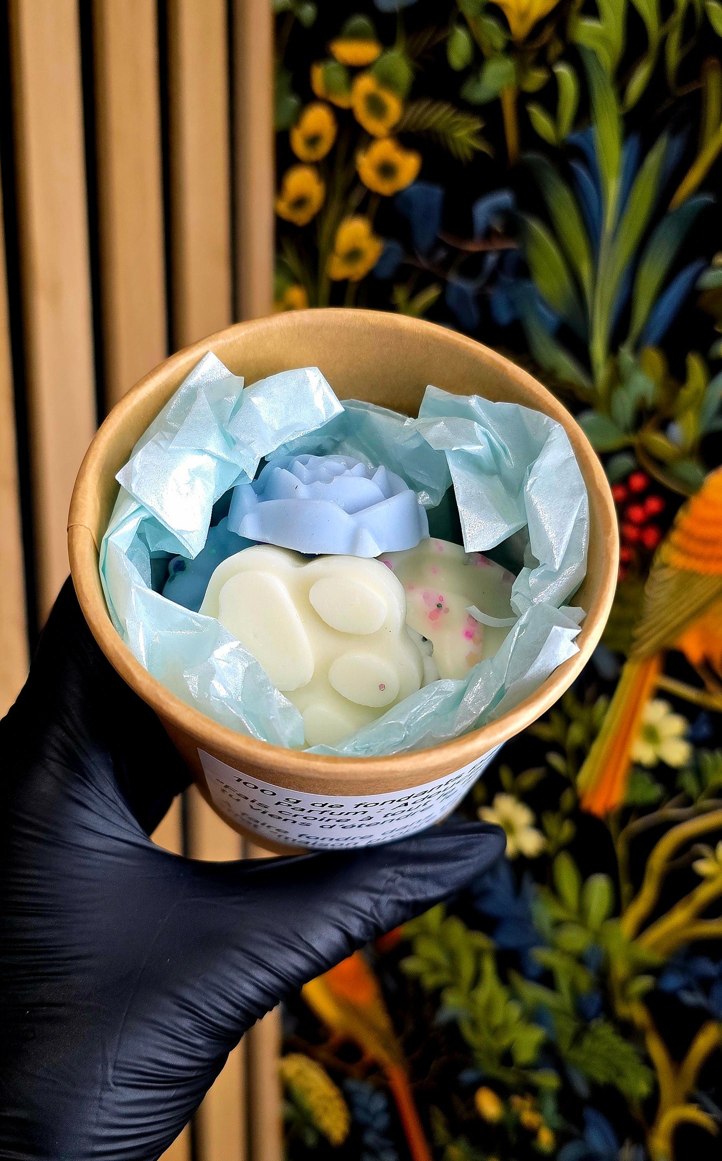 Box 100 grammes de fondants parfumés